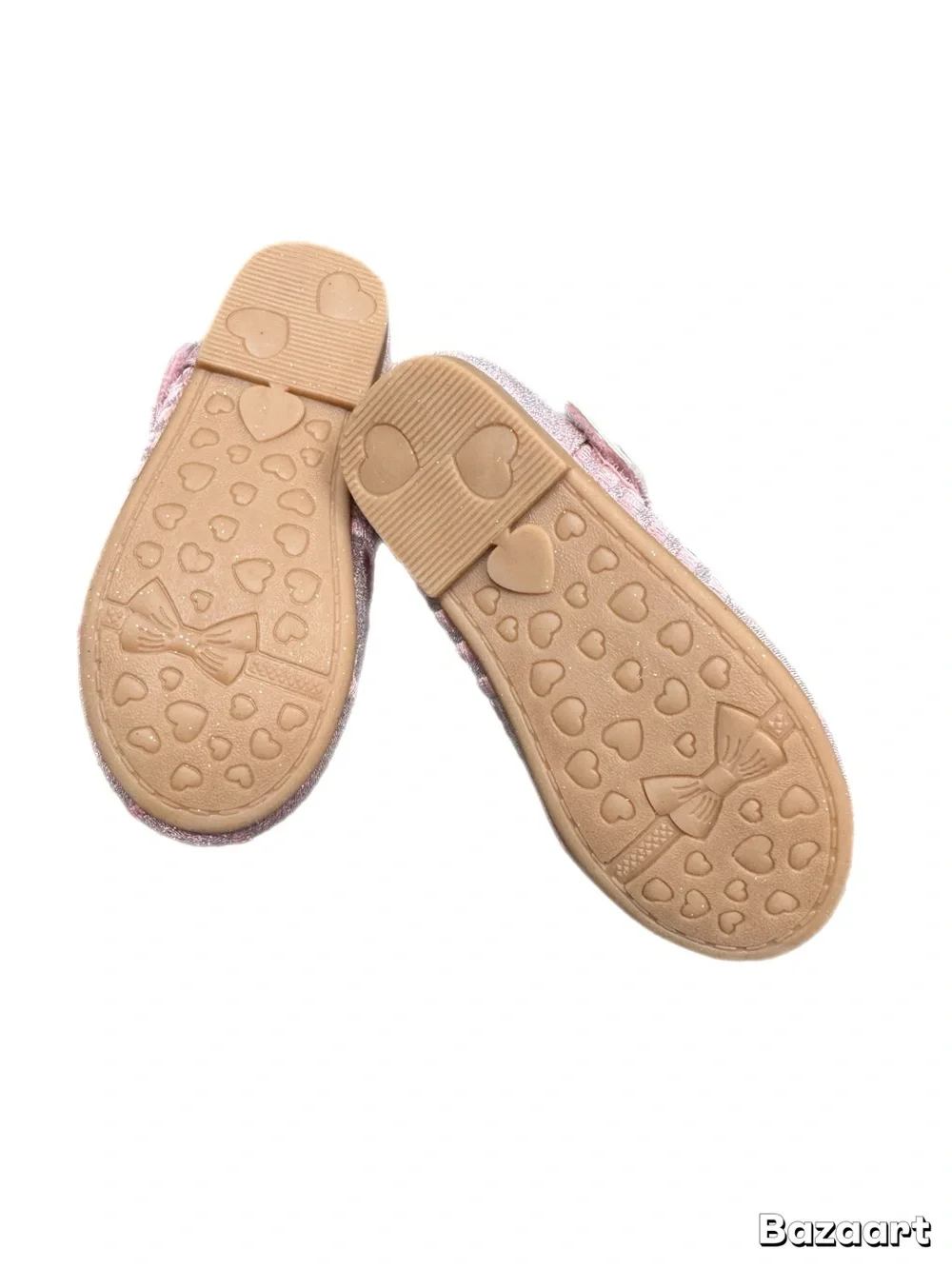 Toddler Pink Lace Floral Mary Jane Shoes Flats 8